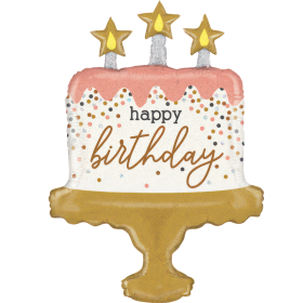 Birthday Pink Confetti