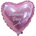  FOIL Mini/S 9'' HAPPY WOMEN'S DAY
