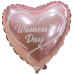  FOIL Mini/S 9'' HAPPY WOMEN'S DAY