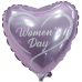  FOIL Mini/S 9'' HAPPY WOMEN'S DAY
