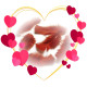 Valentine's αξεσουαρ για μπαλόνια