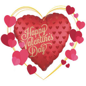 Valentine's Foil Balloons