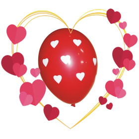 Valentine's Latex Balloons