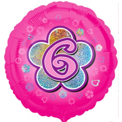 FOIL 18'' ΑΡΙΘΜΟΣ 6  ΦΟΥΞΙΑ 