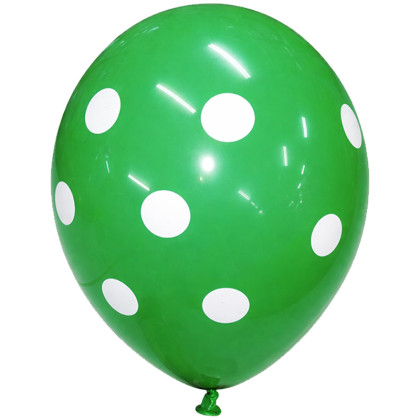 LATEX 12'' ΠΡΑΣΙΝΟ ΤΥΠΩΜΕΝΟ ΠΟΥΑ 25TEM