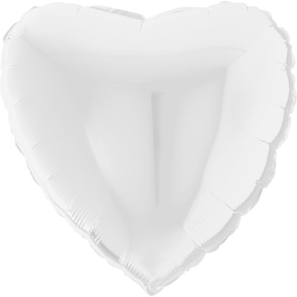 FOIL 9'' ΚΑΡΔΙΑ ΛΕΥΚΗ