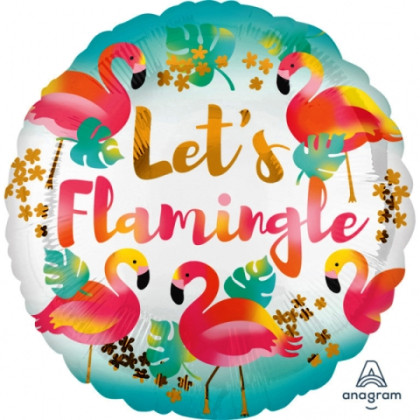 FOIL 17''  LET'S FLAMINGLE ΦΛΑΜΙΝΓΚΟ