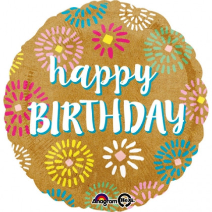 FOIL 17'' CRAFT BIRTHDAY 35158
