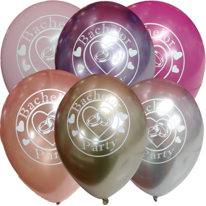 LATEX 12'' ΤΥΠΩΜΕΝΟ BACHELOR PARTY ΜΕ ΒΕΡΕΣ 25ΤΜΧ