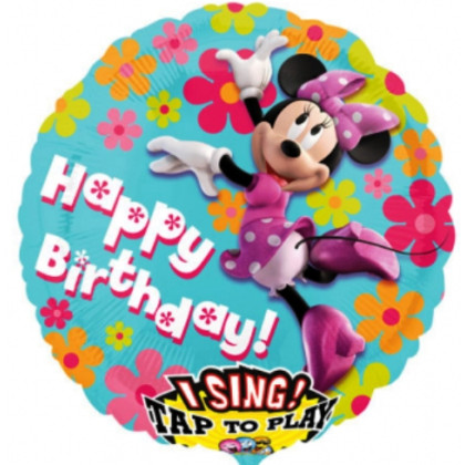 FOIL DISNEY MINNIE  SING-A-TUNE H/B