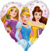 FOIL 17''DISNEY PRINCESS ΚΑΡΔΙΑ FOIL 17''DISNEY PRINCESS ΚΑΡΔΙΑ