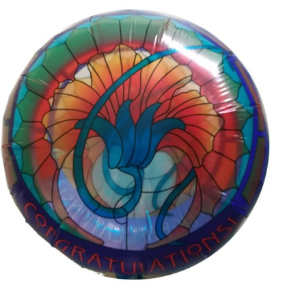 FOIL 18'' Vintage CONGRATULATIONS CLEAR Προσφορά!
