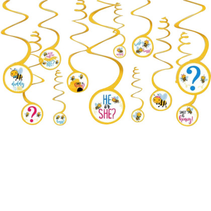 SPIRAL ΚΡΕΜΑΣΤΑ HE OR SHE ΜΕΛΙΣΣΕΣ 12ΤΜΧ