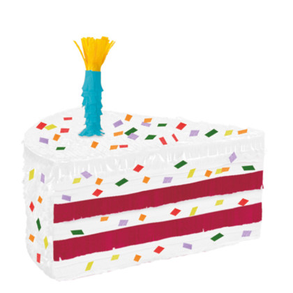 PINIATA 3D KOMMATI ΤΟΥΡΤΑΣ ΓΕΝΝΕΘΛΙΩΝ ΜΕ ΚΕΡΑΚΙ