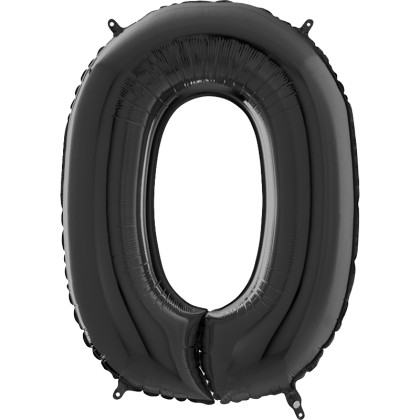 FOIL 26'' ΑΡΙΘΜΟΣ 0 ΜΑΥΡΟ MID SIZE