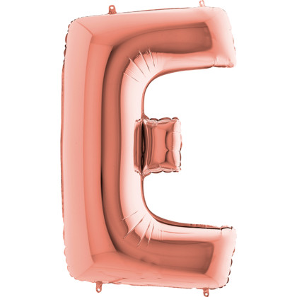 FOIL S/S ΓΡΑΜΜΑ E  ROSE GOLD