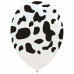  LATEX 12''  ΤΥΠΩΜΕΝΑ COW PRINT 25ΤΕΜ