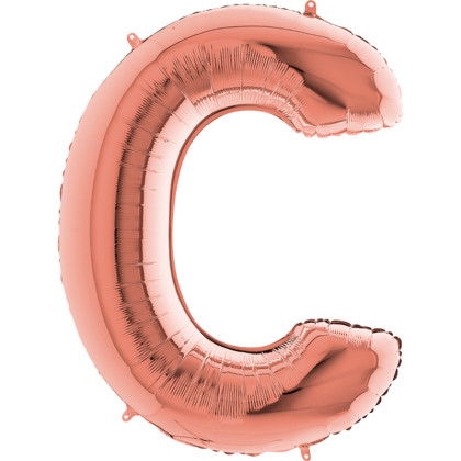 FOIL S/S ΓΡΑΜΜΑ C ROSE GOLD