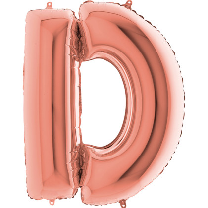 FOIL S/S ΓΡΑΜΜΑ D ROSE GOLD