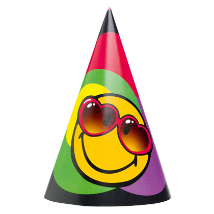ΚΑΠΕΛΑ PARTY SMILEY EXPRESS YOURSELF EMOJI EMOTICONS 6TMX