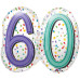 FOIL S/S 60 RAINBOW BIRTHDAY FOIL S/S 60 RAINBOW BIRTHDAY