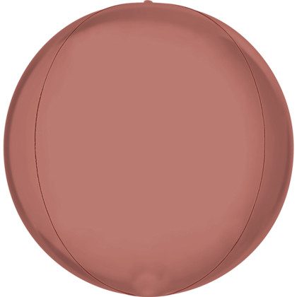  FOIL GLOBE 4D 15'' PLATINUM ROSE GOLD