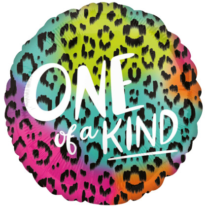 FOIL 17'' ONE OF A KIND ANIMAL PRINT