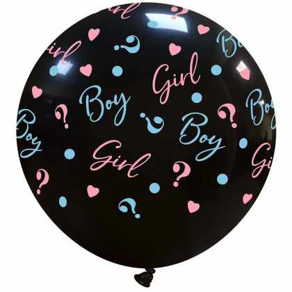 LATEX 36'' GENDER REVEAL BOY OR GIRL