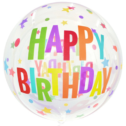 AQUA 20'' CRYSTAL HAPPY BIRTHDAY ME ΑΣΤΕΡΙΑ