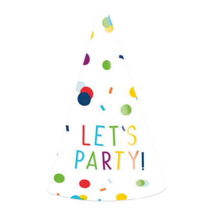 ΚΑΠΕΛΑ PARTY LET'S PARTY CONFETTI 8ΤΜΧ