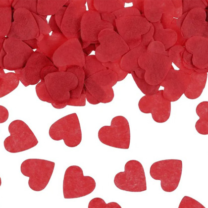 CONFETTI ΚΑΡΔΙΑ ΚΟΚΚΙΝΟ 15gr.