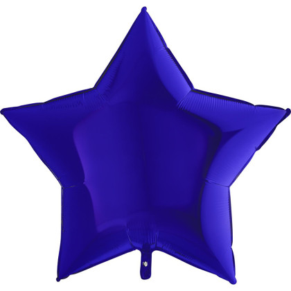 FOIL 36'' ΑΣΤΕΡΙ ΜΠΛΕ NAVY (CAPRI)