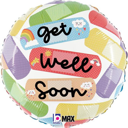 FOIL 9'' GET WELL ΜΕ ΤΣΙΡΟΤΑ