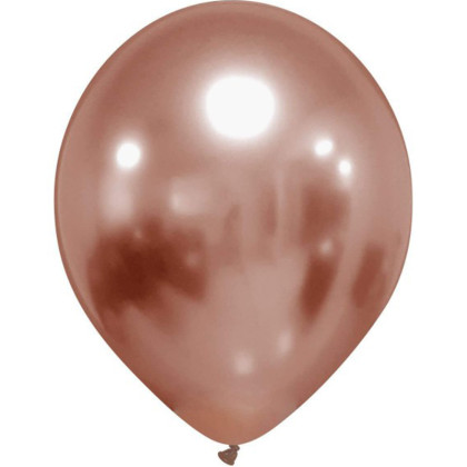 LATEX BRILLANTE  5'' ROSE GOLD 100ΤΕΜ