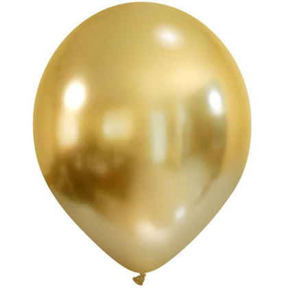 LATEX BRILLANTE 5'' ΧΡΥΣΑ ΜΠΕΖ 100ΤΕΜ