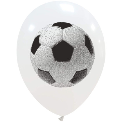 LATEX 12'' ΤΥΠΩΜΕΝΟ ΜΠΑΛΑ ΠΟΔΟΣΦΑΙΡΟΥ 6TEM