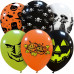 LATEX 12'' ΤΥΠΩΜΕΝΟ HALLOWEEN MIX 6TEM