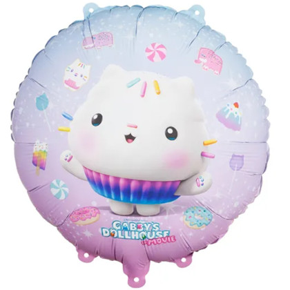 FOIL 14'' GABBY'S DISC CAKEY