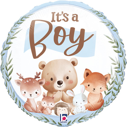 FOIL 18'' ΖΩΑΚΙΑ ΔΑΣΟΥΣ IT'S A BOY