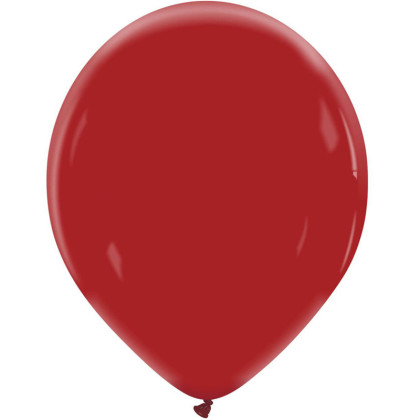 LATEX STANDARD 5'' DARK RED 50ΤΕΜ