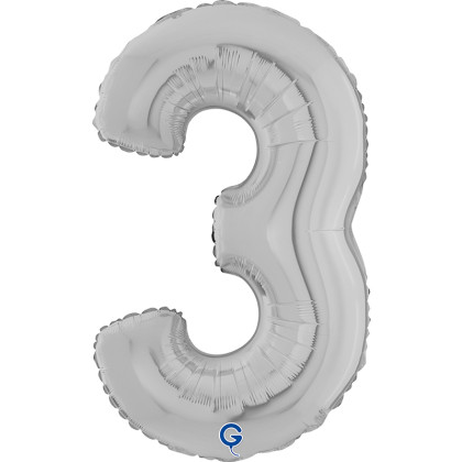 FOIL 26'' ΑΡΙΘΜΟΣ 3 ΑΣΗΜΙ MID SIZE