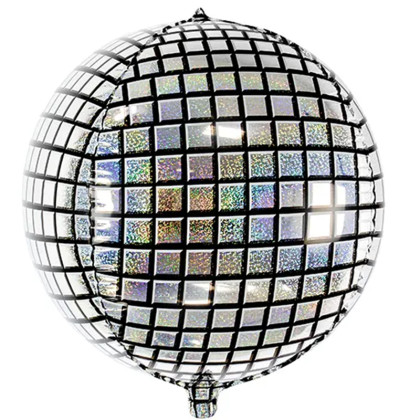 FOIL 16'' GLOBE DISCOBALL ΑΣΗΜΙ
