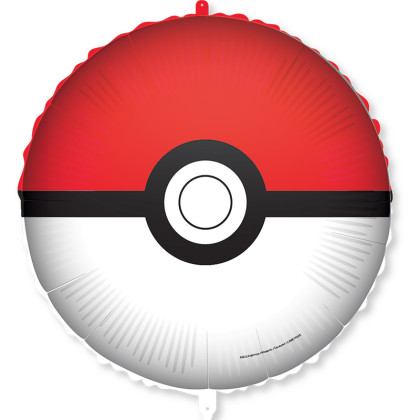 FOIL 18'' ROUND POKEMON POKEBALL