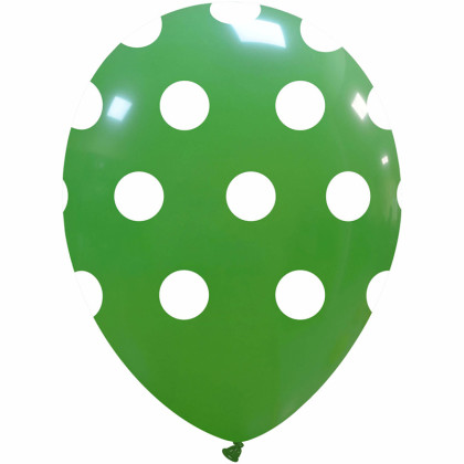 LATEX 13'' ΠΡΑΣΙΝΟ ΤΥΠΩΜΕΝΟ ΠΟΥΑ 6TEM