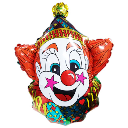 FOIL S/S CLOWN ΑΡΛΕΚΙΝΟΣ ΚΕΦΑΛΙ 